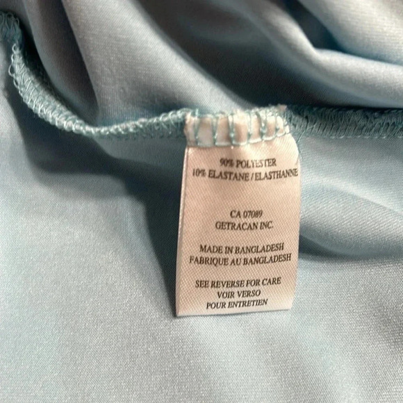 Y2K, Vtg, NWT , ELLE  T shirt women L.,cap sleeve,gym, Athleisure,fitted,long - Picture 6 of 9